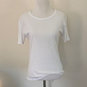 John Galt Crisp White Short Sleeve Tee